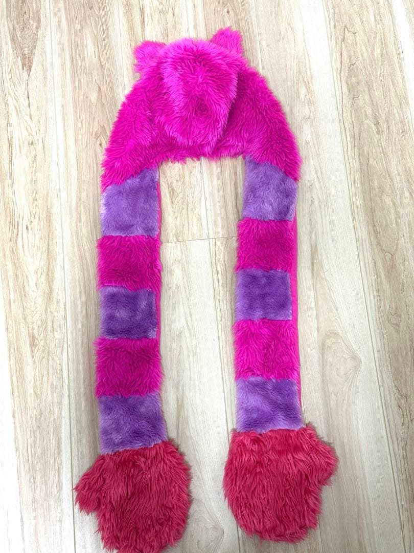 チシャ猫マフラーキャップ