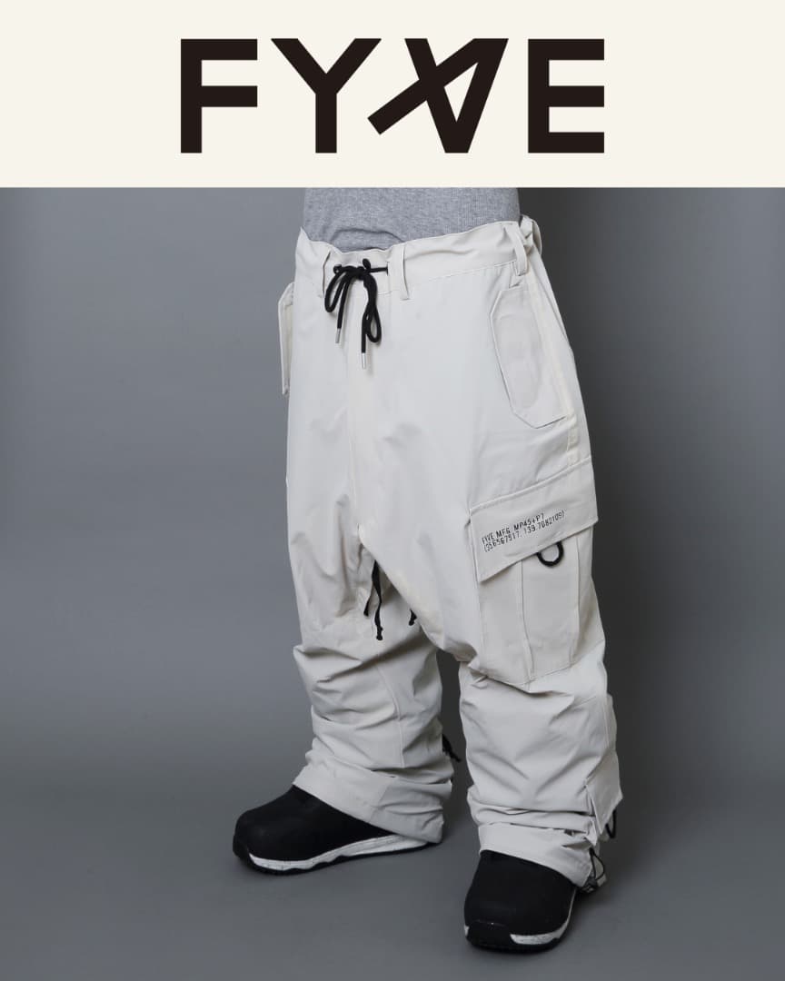 FYVE スノーボードウェア 日本限定 新品 セットアップ ［Lサイズ］グレー