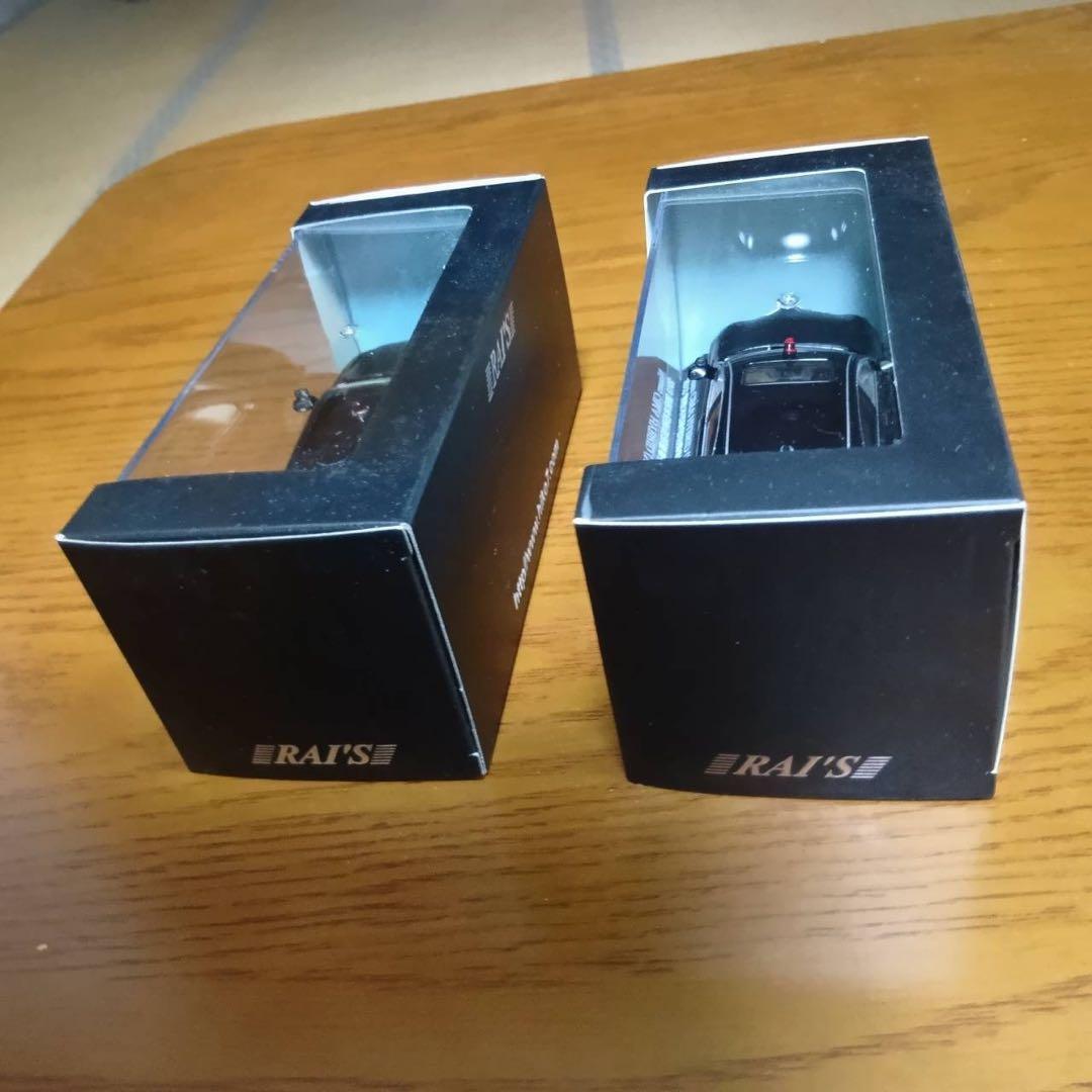 【2台セット】レイズ　シーマ　ポリスカー パトカー　1/43