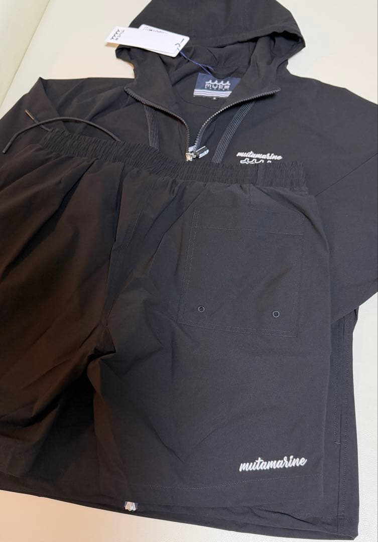 muta MARINE ナイロンジャケット ・パンツ セットアップ ムータマリン