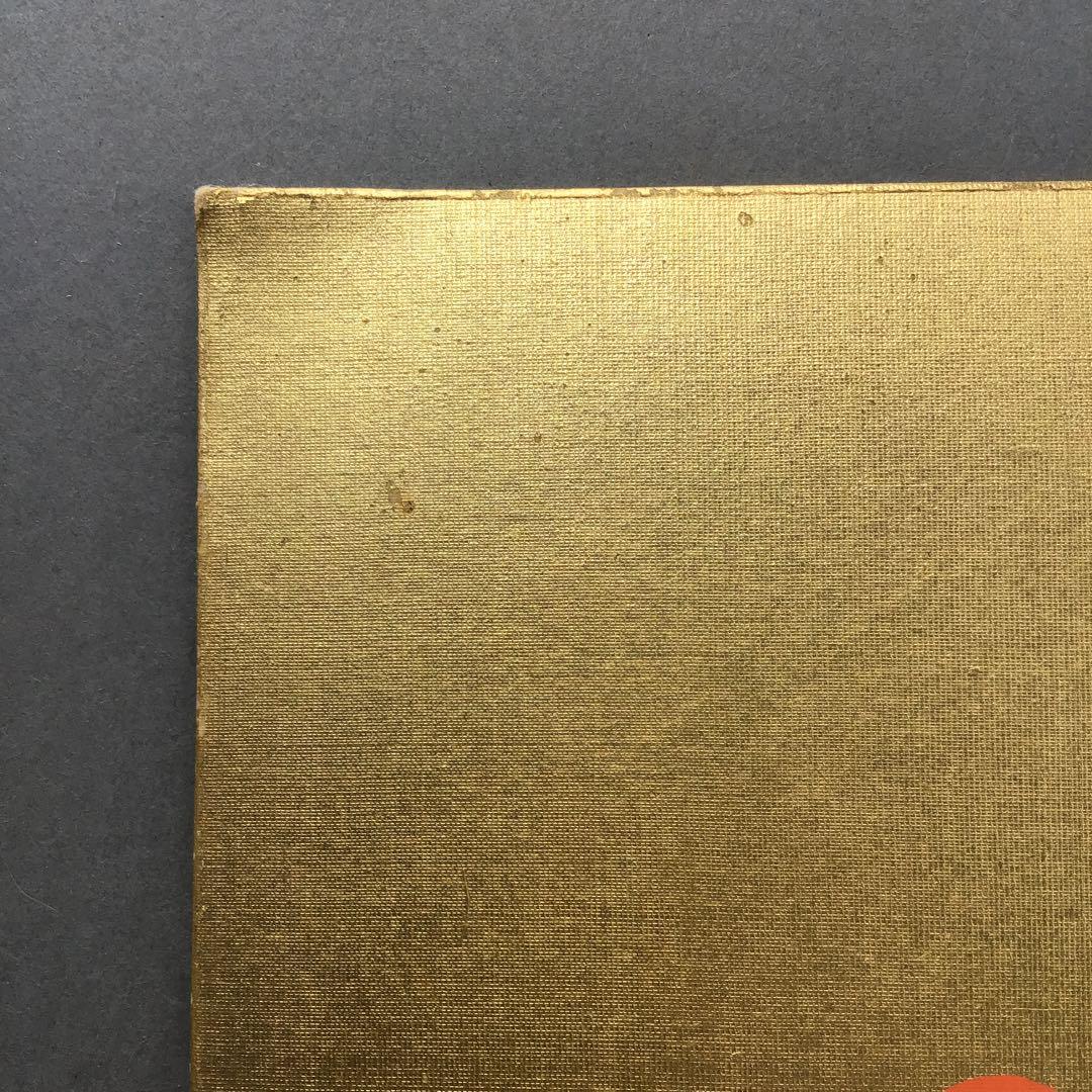 色紙　松、鶴、旭日を金地に描いた吉祥画　配送用袋　S1039SS