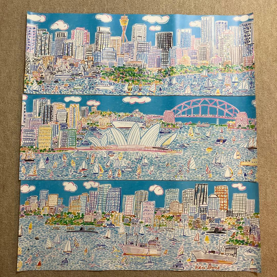 ケンドーン シドニーオペラハウスポスター 3枚セット