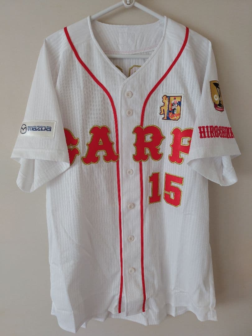 最終価格【アレンジ品】広島東洋カープ 黒田 引退記念イベント ユニフォーム L