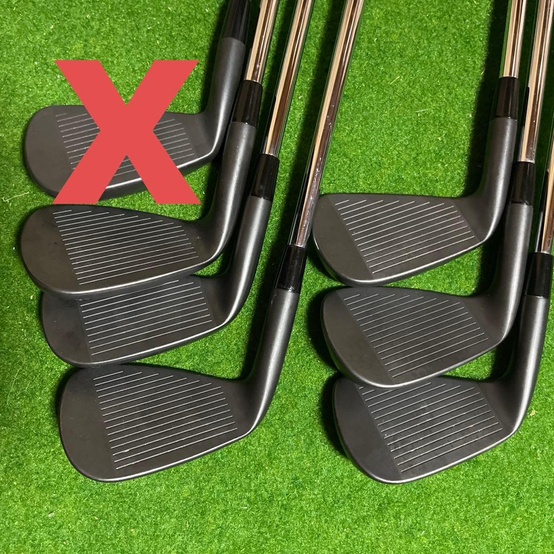 コブラ キングツアー ブラック アイアン6本 (5-P) DG MID