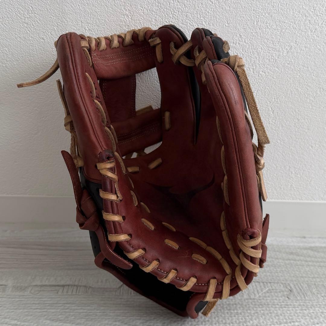 MIZUNO PRIME ELITE 軟式用 ブラック ＆ ブラウン