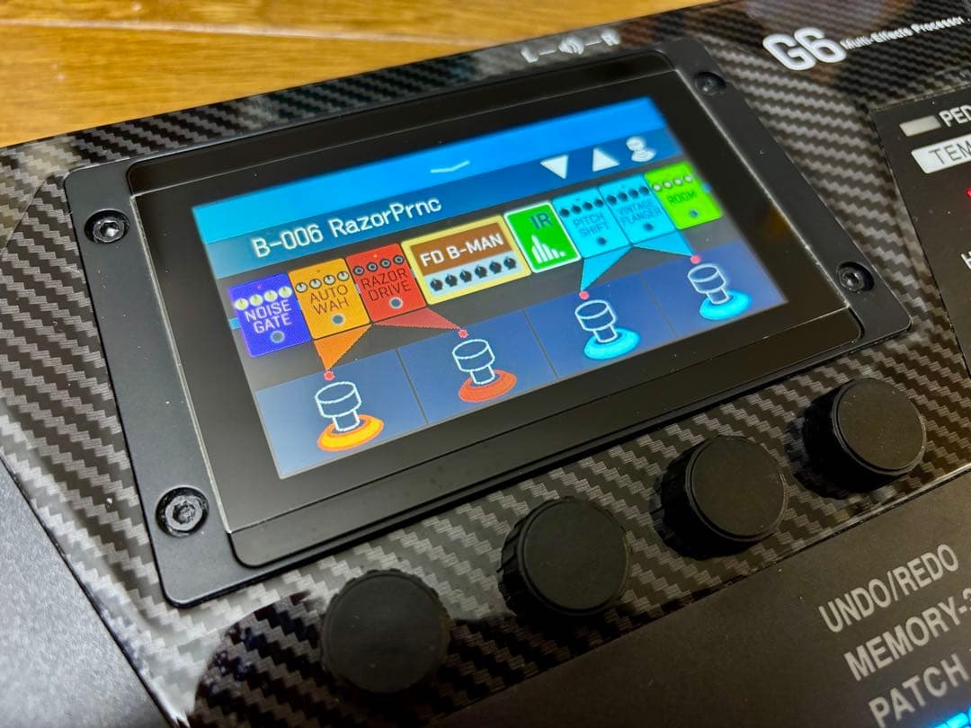 G6 ZOOM 中古完動美品 ズーム マルチエフェクター