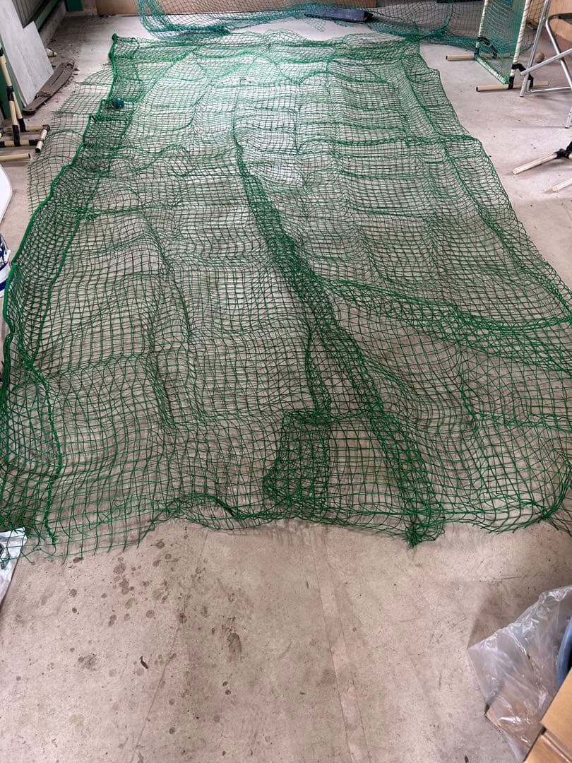 新品　未使用　大型野球ネット