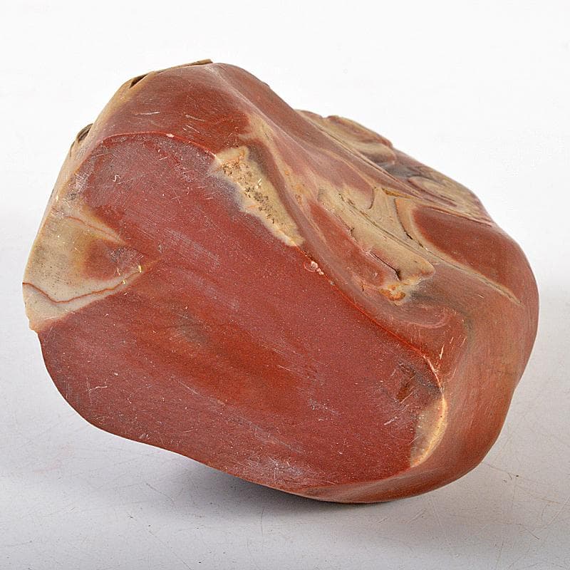 中国　玉石寿山石彫刻　達磨像　人物像　置物　C　R5457