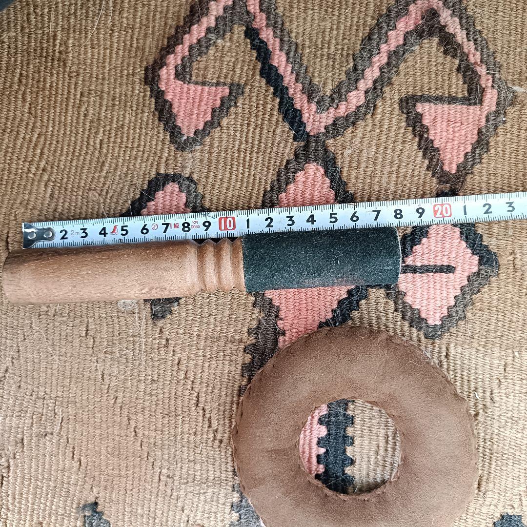 大きめ 24cm 本物 シンギングボウル 3点セット ヒーリング