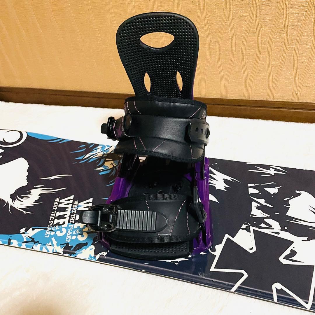 【希少】 スノーボード&ビンディングセット 137×S