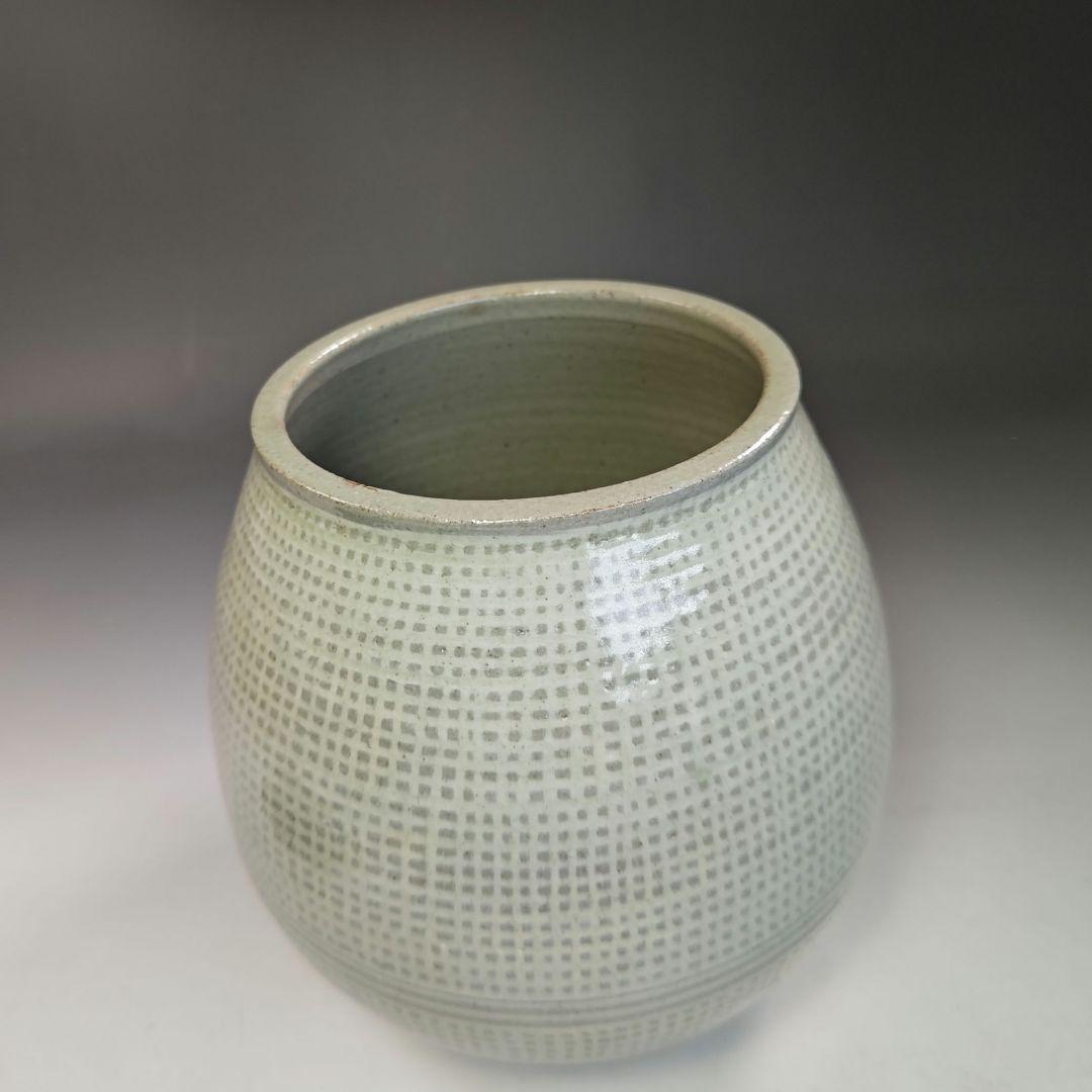 イ774 水指『福森比路志』『三島　芋頭　水指　共箱』茶道具