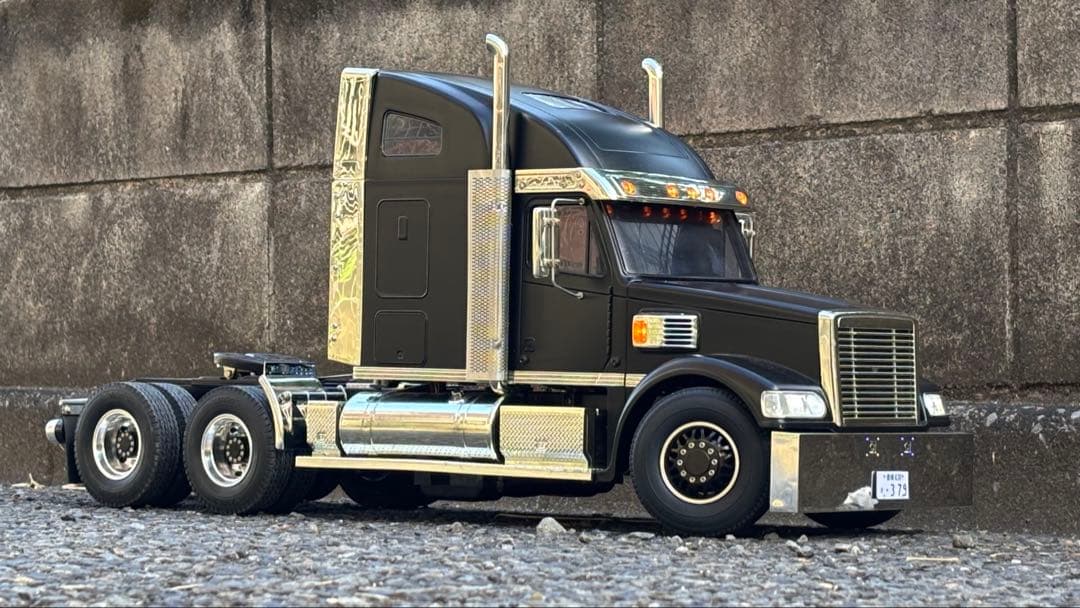 【TAMIYA】1/14ビッグトラック ナイトハウラー(プロポ付きフルオペ)