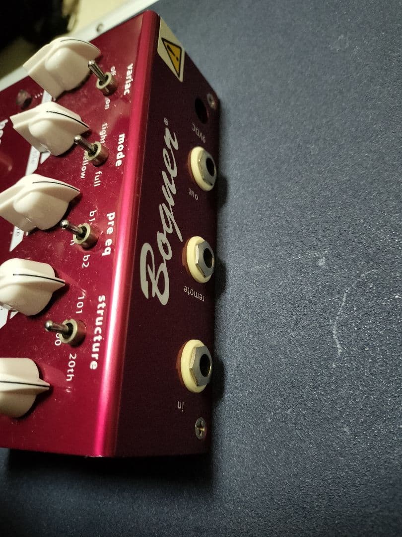 ギター bogner ecstasy red