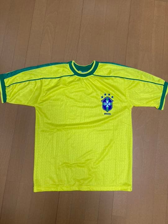 【保管正規品】90s ブラジル　ホームユニフォーム　vintage BRASIL