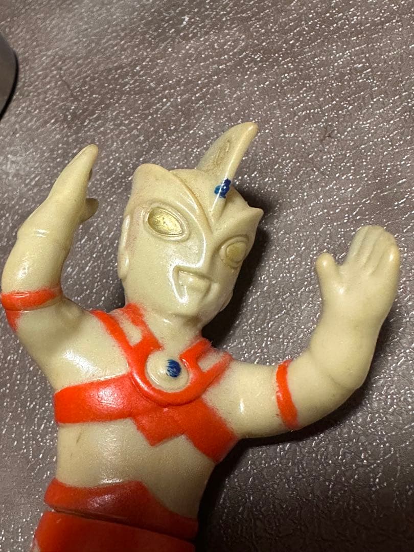 ウルトラマンエース　ソフビ　ブルマアク　当時物　円谷プロ