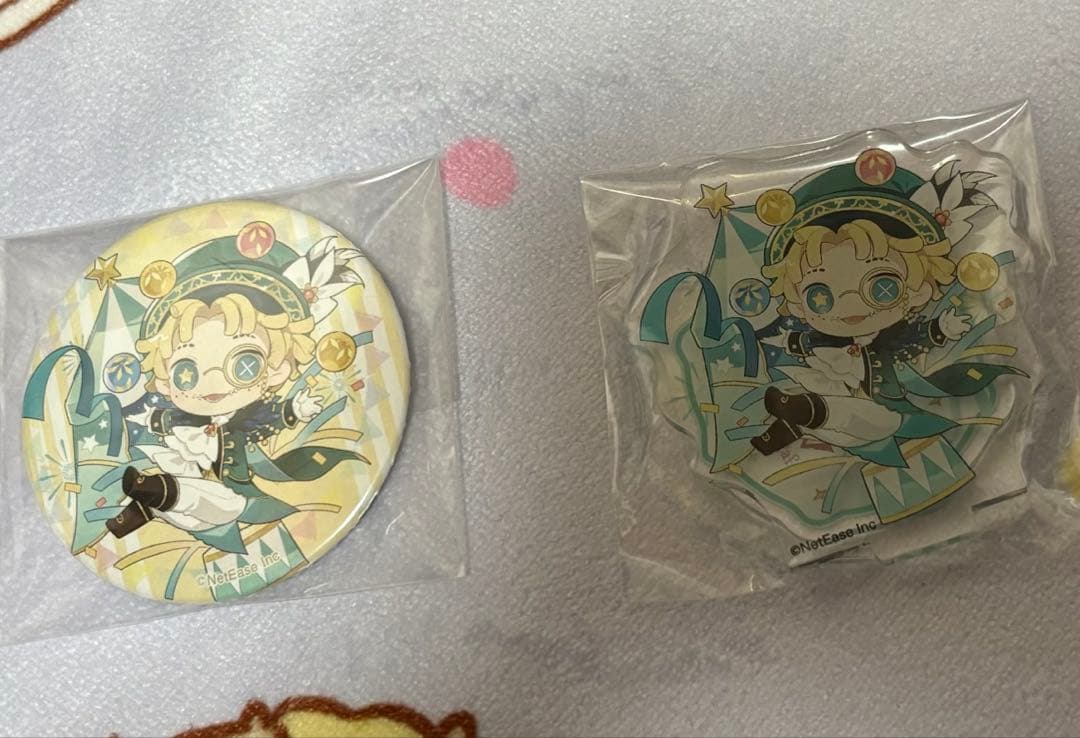 第五人格 曲芸師 3周年 スイパラ アクリルスタンド 缶バッジ