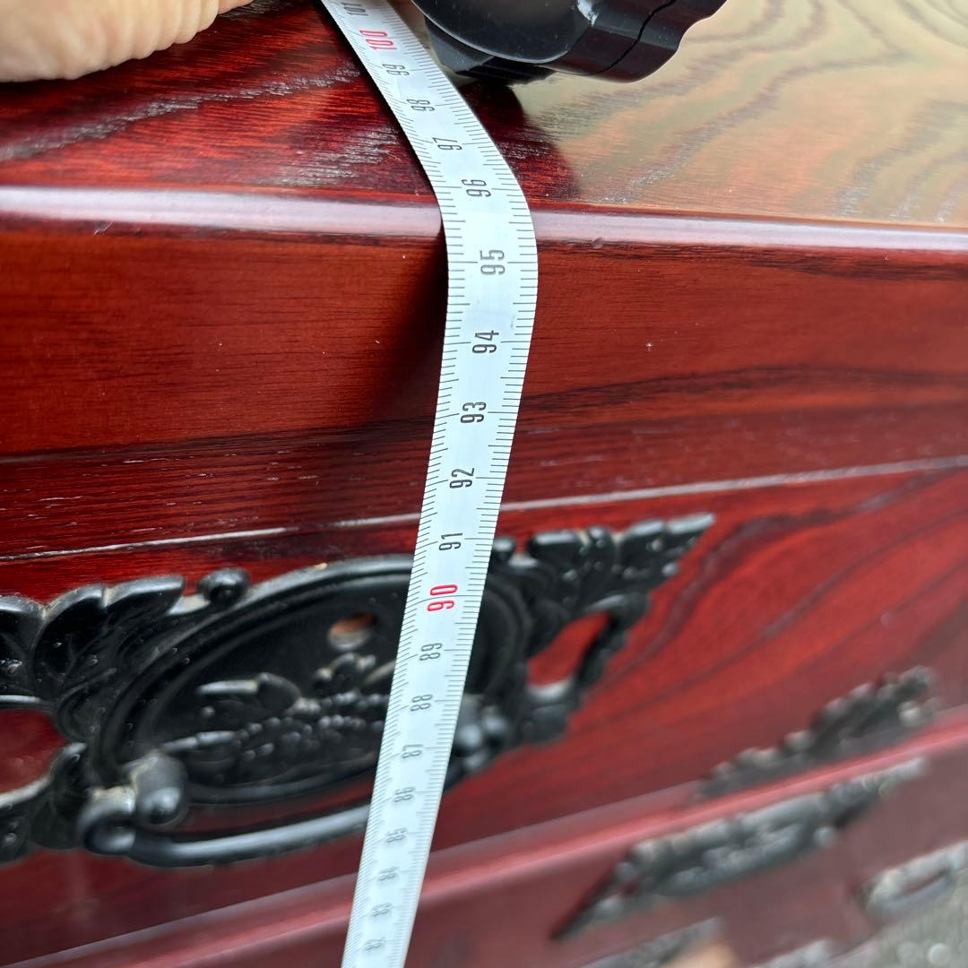 工芸家具　国産　飛鳥工芸　車箪笥