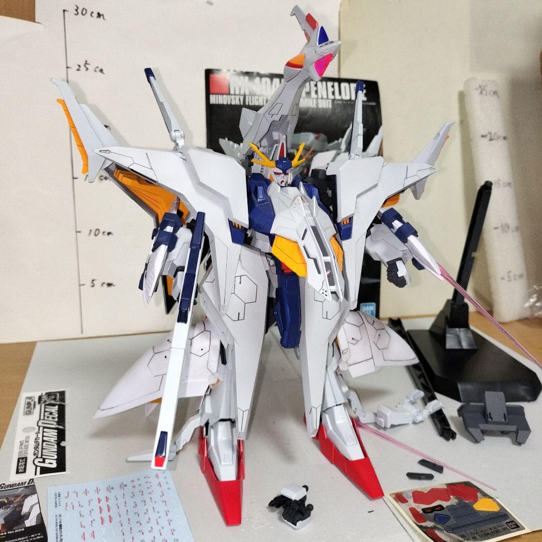 HG1/144 ペーネロペー 塗装完成品 閃光のハサウェイ ガンプラ ガンダム