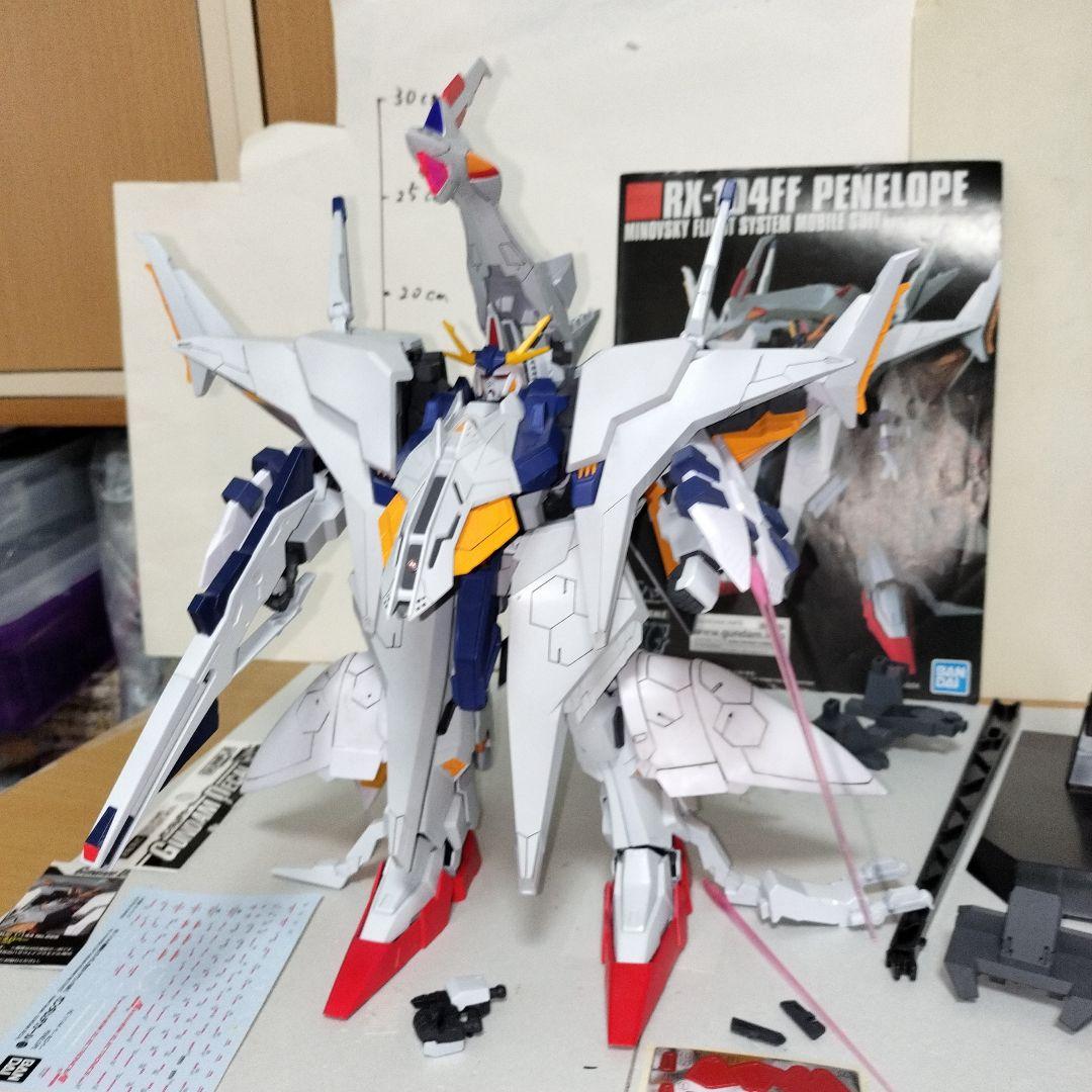HG1/144 ペーネロペー 塗装完成品 閃光のハサウェイ ガンプラ ガンダム