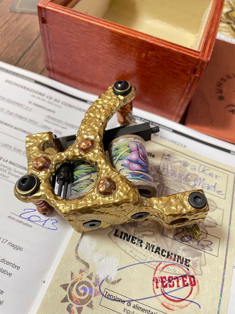 Sunskin tattoomachine liner タトゥーマシン手製の機械