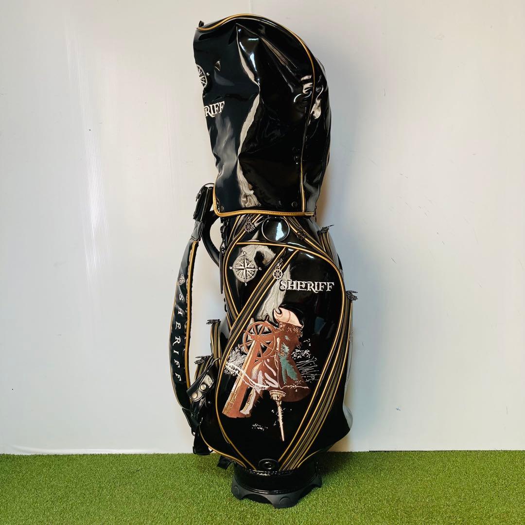 SHERIFF シェリフ キャディバッグ ツアーモデル 3点式 9.5型