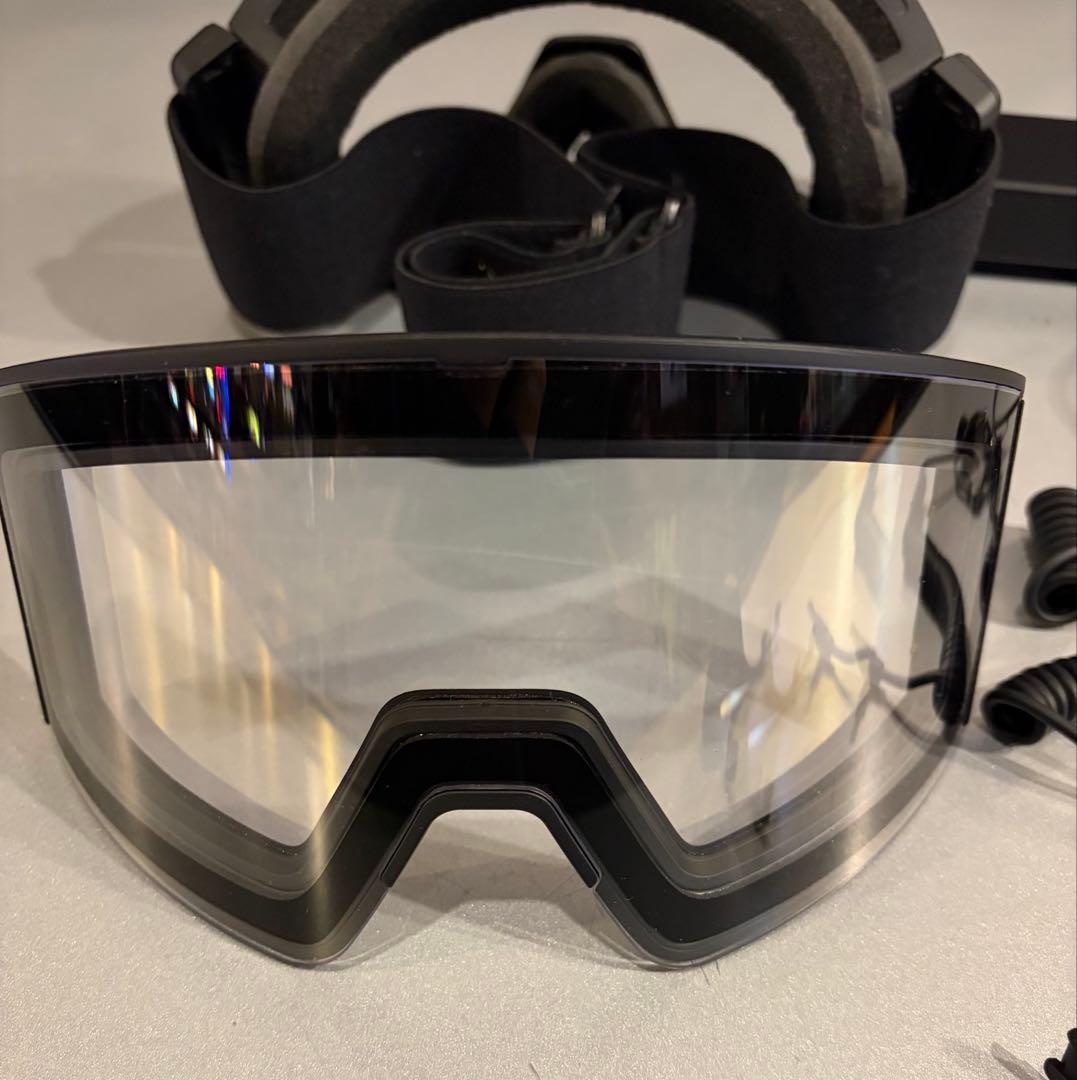 電熱ゴーグル•曇らないゴーグル・悪天候・スノーモービル