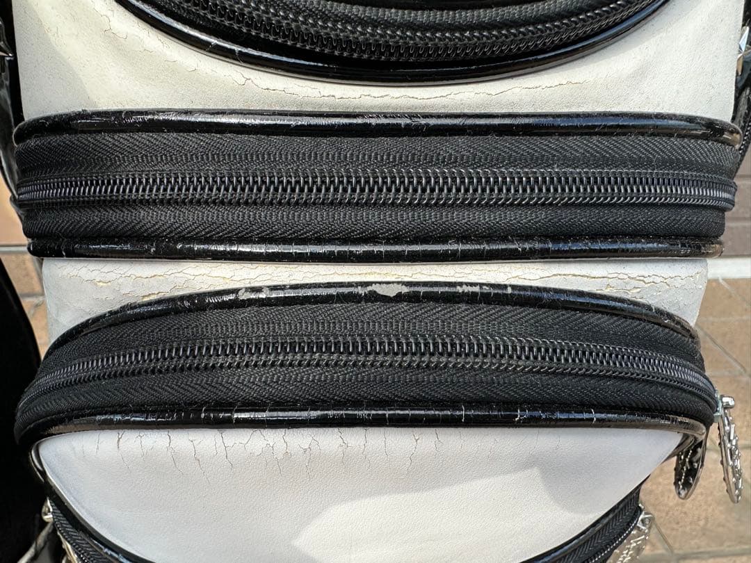 兄〜！　winwinstyle ゴルフキャディバッグ　フード付き