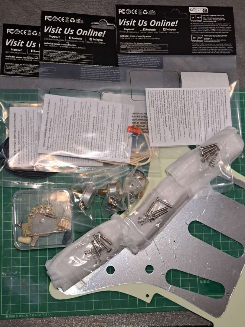 ストラトSSSアセンブリ　CS69復刻　高品質　Profesional