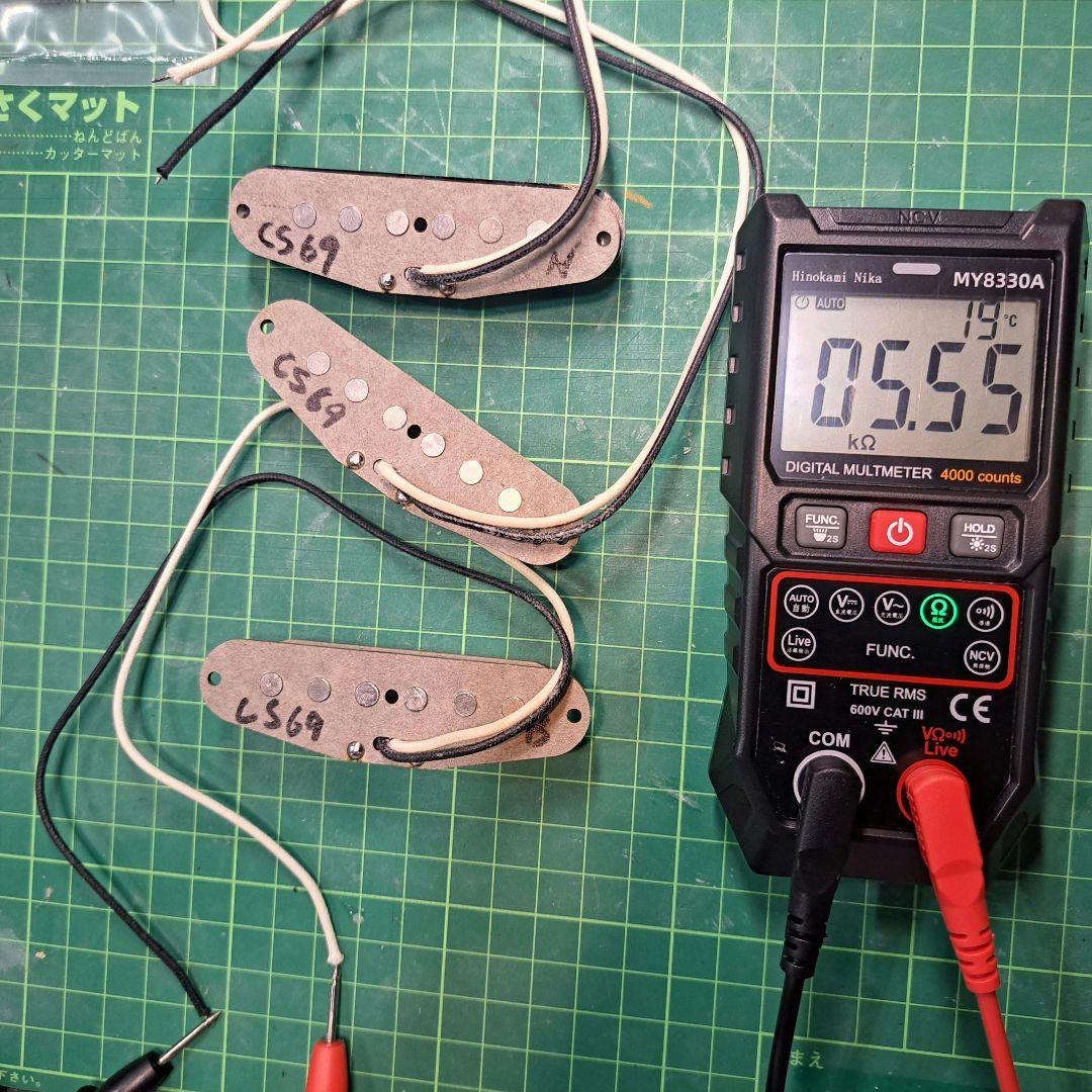 ストラトSSSアセンブリ　CS69復刻　高品質　Profesional