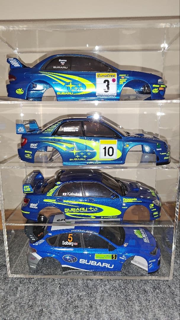 ミニッツ インプレッサ ラリーカーセット