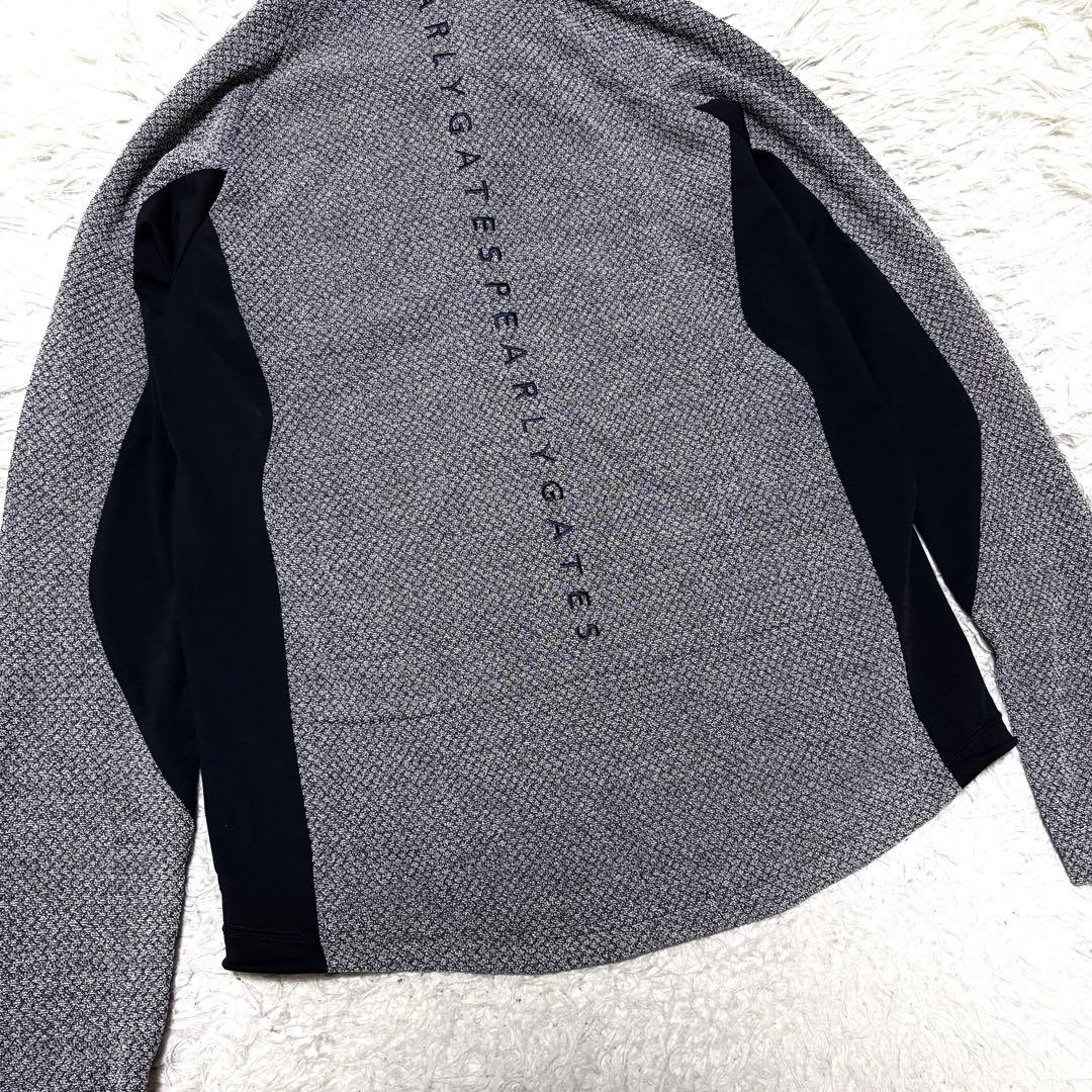 【未使用級】23年モデル　パーリーゲイツ　ダイヤニットジャガードブルゾン　5