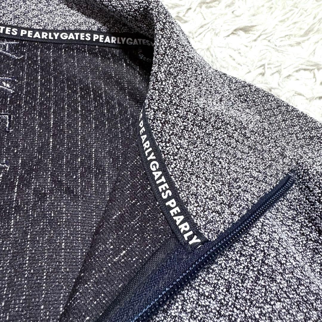 【未使用級】23年モデル　パーリーゲイツ　ダイヤニットジャガードブルゾン　5