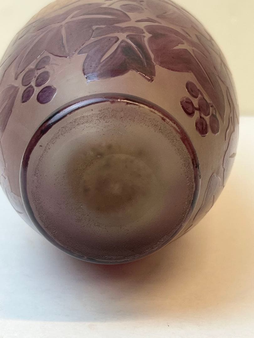 ドームナンシー￼のガラス花瓶　送料込み￼