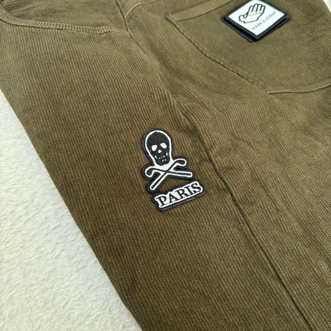 MARK & LONA マークアンドロナ ゴルフ　裏起毛 コーデュロイパンツ