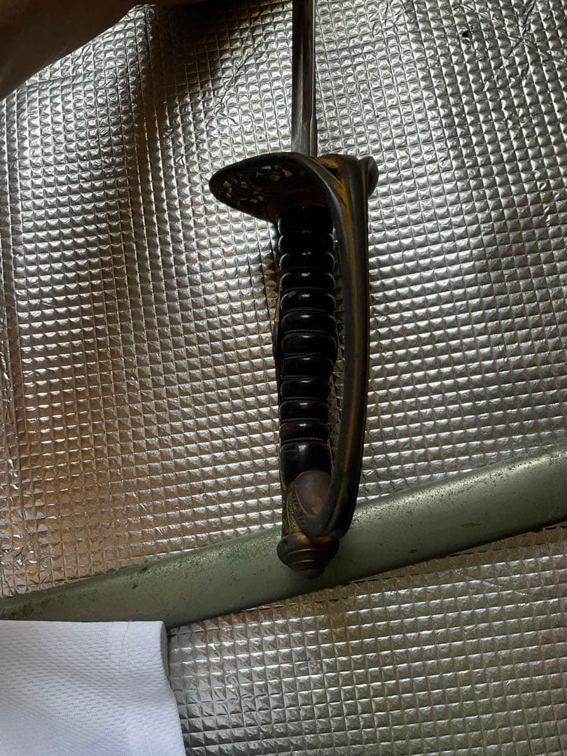 タイガー・ジェット・シンのサーベル。【キズ、サビ、擦りあり、模造刀、昭和レトロ】