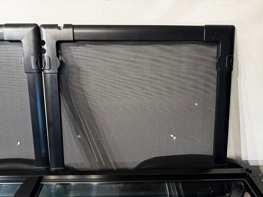 爬虫類ケージ(9045) ブラック ガラス製