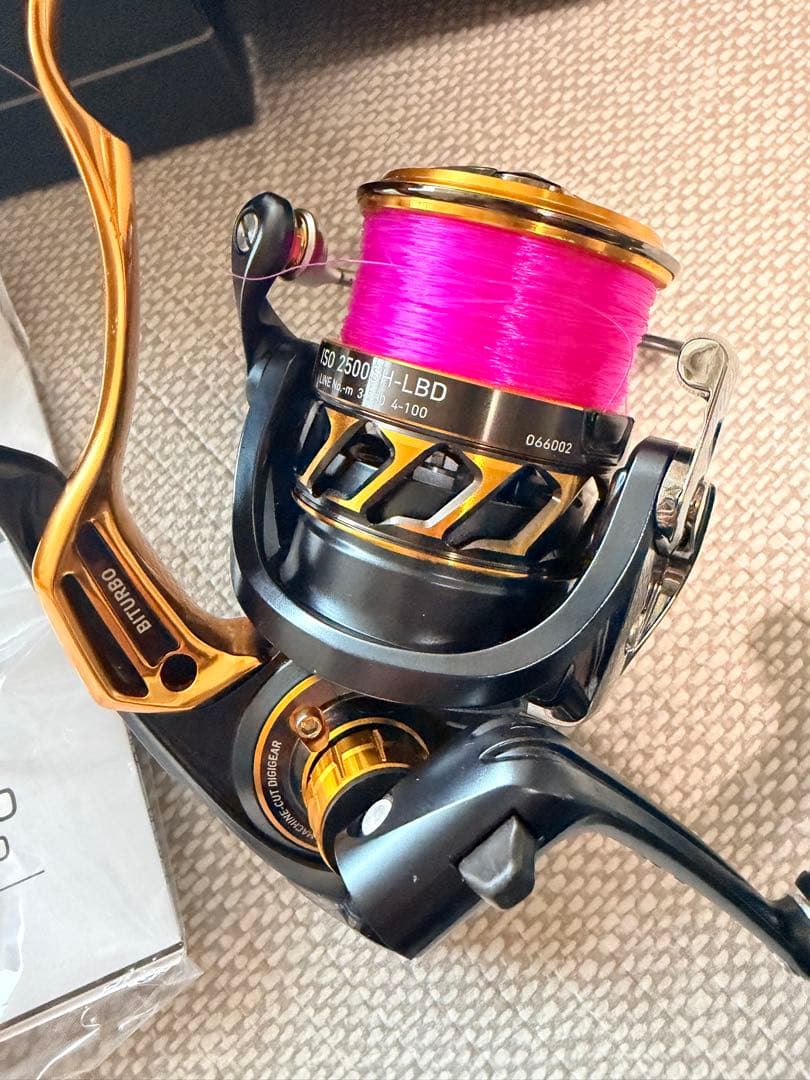 ダイワ18 トーナメントISO 2500SH-LBD 口太スプール