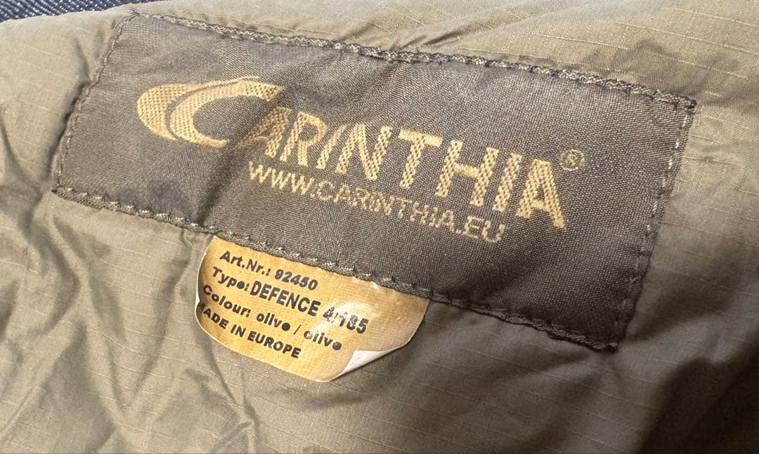 CARINTHIAカリンシア 【DEFENCE 4】オリーブ Mサイズ