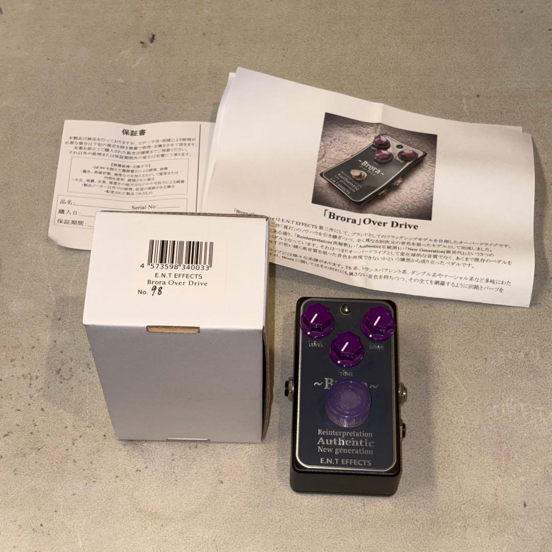 【三連休限定価格】E.N.T EFFECTS Brora OverDrive