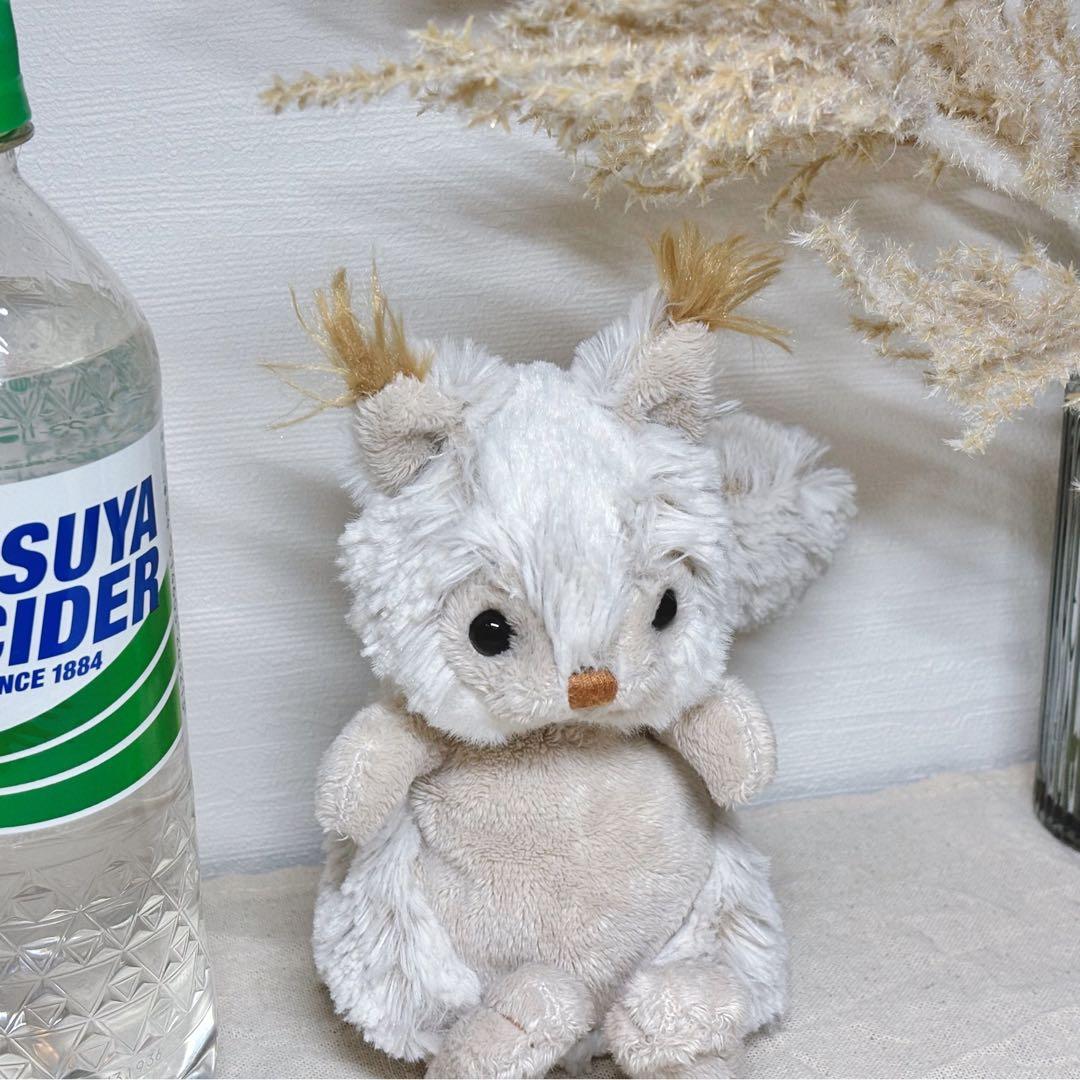 【希少・完売品】ブコウスキー Bukowski リス ぬいぐるみ （グレー）