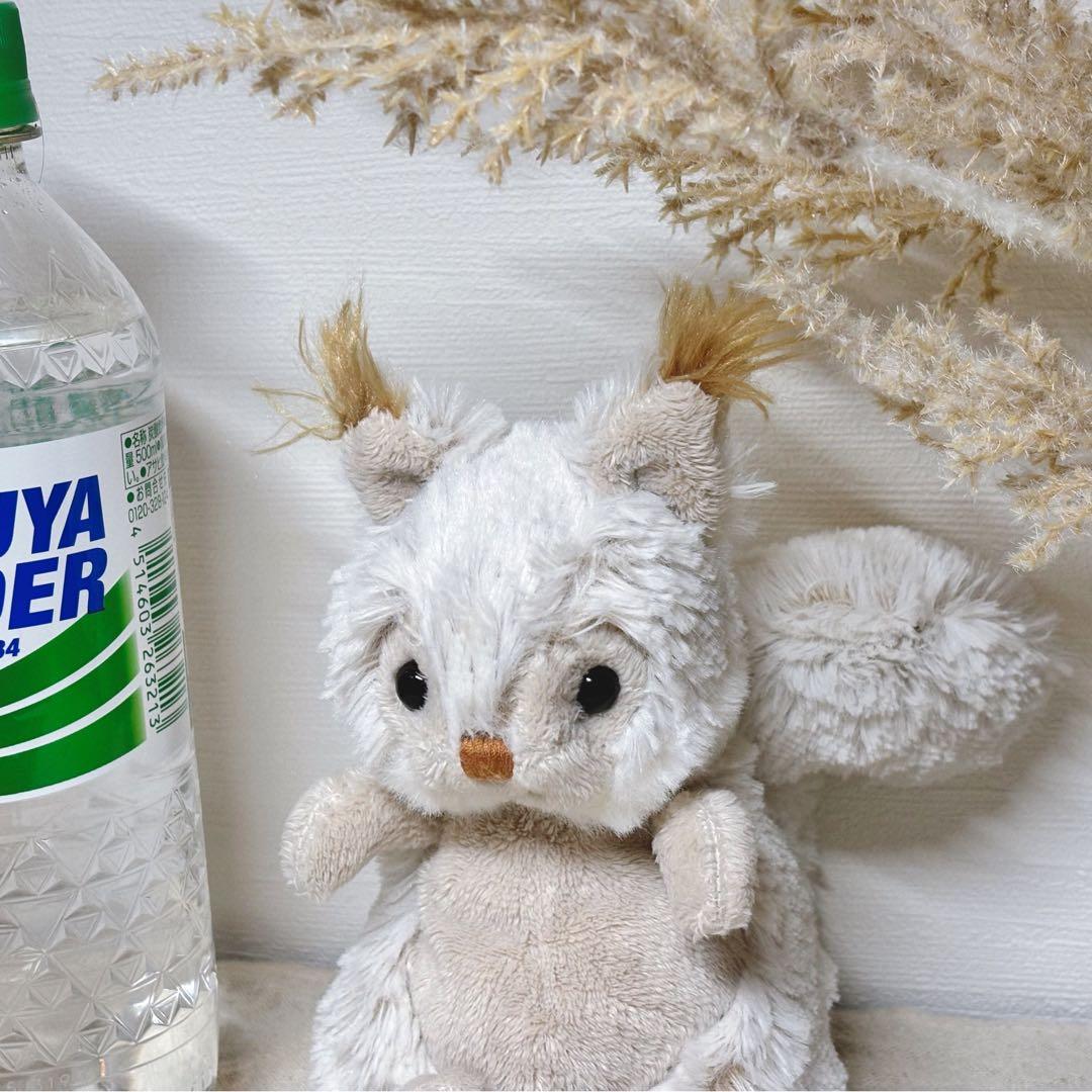 【希少・完売品】ブコウスキー Bukowski リス ぬいぐるみ （グレー）