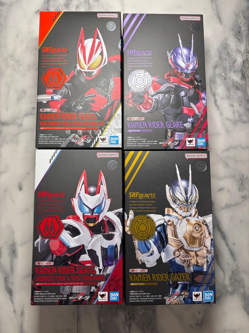 仮面ライダー フィギュアーツ　仮面ライダーギーツ　16点セット
