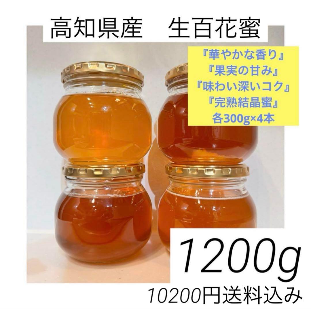 高知県産　生はちみつ　日本蜜蜂　非加熱　無添加