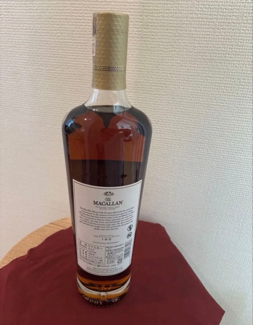 MACALLAN マッカラン 18年 シェリーオークカスク シェリーオーク