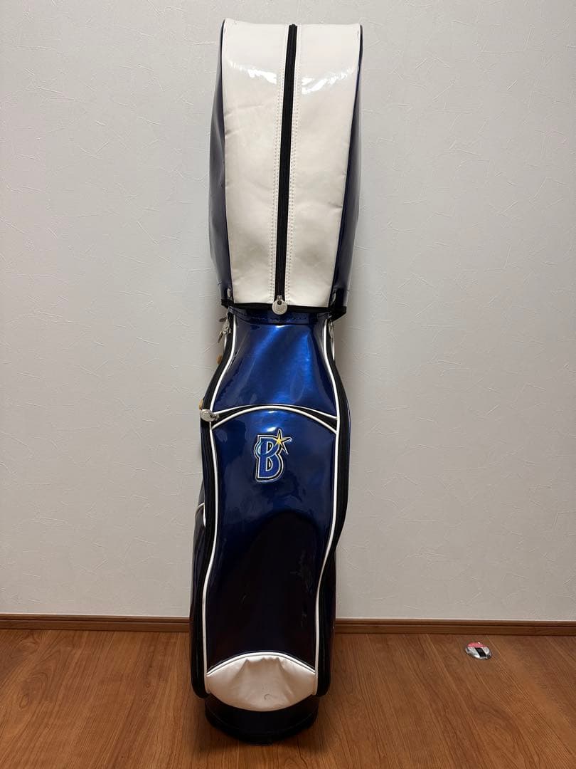 BAYSTARS キャディバッグ ネイビー/ホワイト