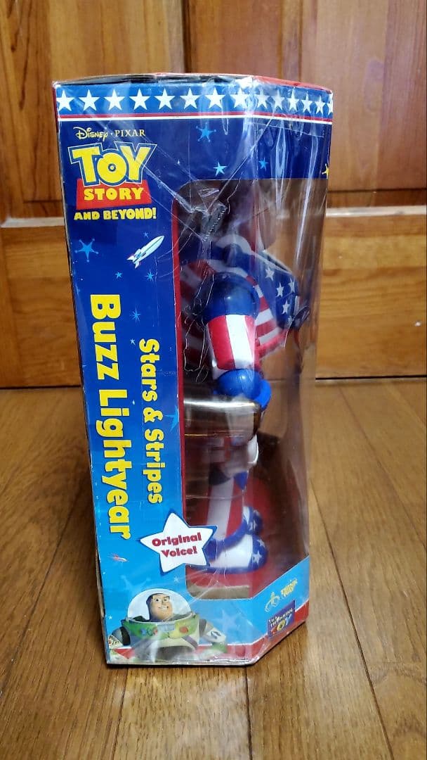 状態良 アメリカンフラッグ バズライトイヤー 星条旗 トイ・ストーリー