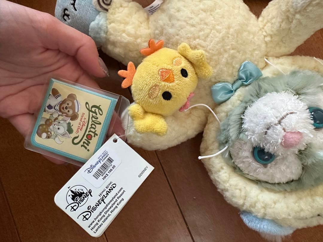 香港ディズニー　ダッフィー フレンズ　イースター　ぬいぐるみ