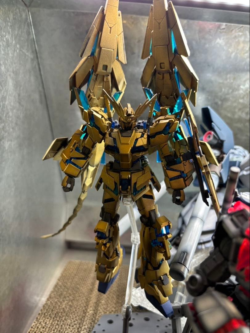 ガンダムNT3体セット 塗装品