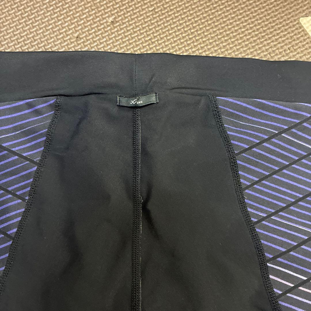 CW-X HPO-699メンズスポーツタイツ　ブラック/ネイビー　Mサイズ