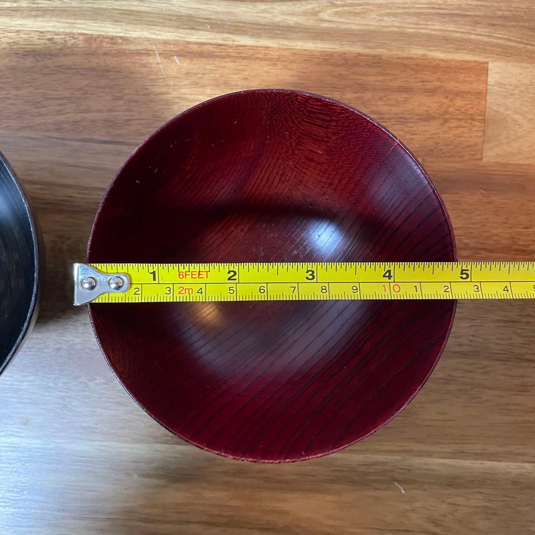 喜八工房　天然木　汁椀　ペアセット